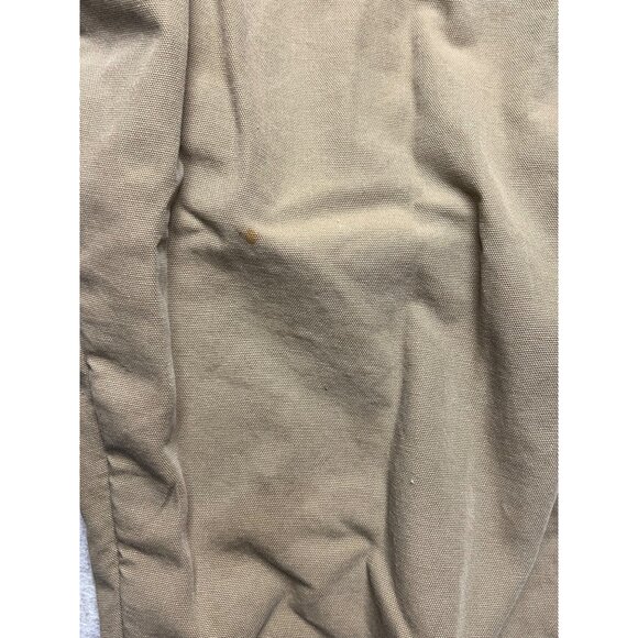 Wrangler Lined Tan Workwear Distressed Carpenter Pants 34 X 30 - Picture 4 of 13